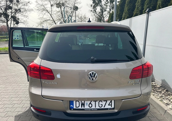 Volkswagen Tiguan cena 59000 przebieg: 178000, rok produkcji 2013 z Strzelin małe 379